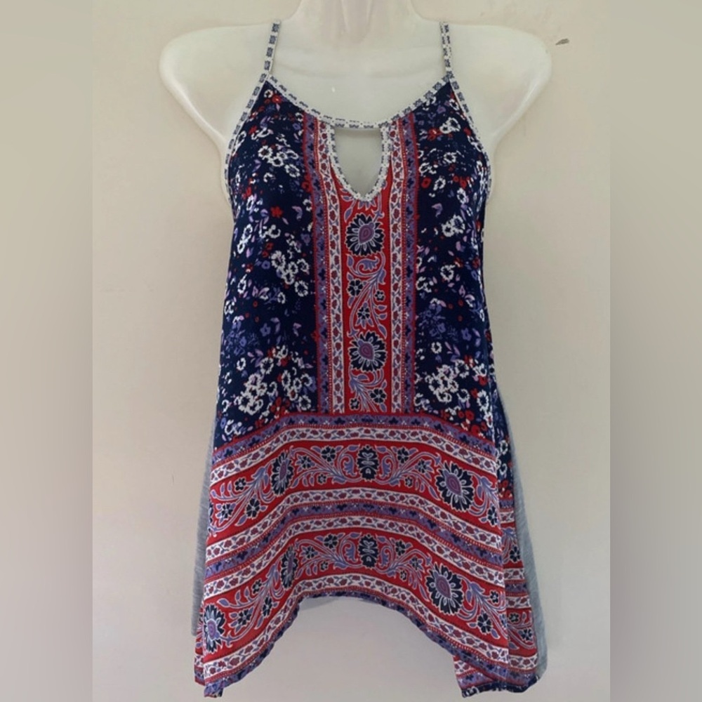 Flowy Floral Tank Top